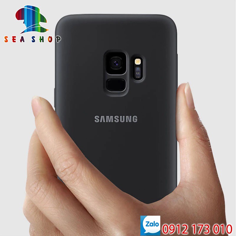 Ốp lưng chống bẩn Samsung Galaxy S9 & S9 Plus - Viền nhựa dẻo - Bên trong có lớp nhung bảo vệ