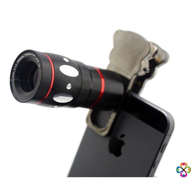 Ống Lens 12x Zoom 8x Cho Tất Cả Các Dòng Điện Thoại