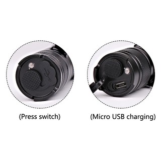 Đèn Pin Led Xm-L T6 + Cob