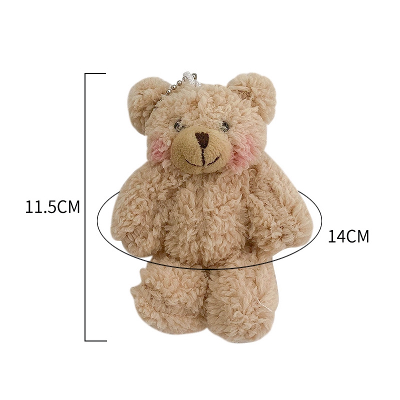 Móc khóa hình thỏ/ gấu bông dễ thương