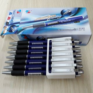 Hộp 20 bút bi bấm TL-036 viết êm mực ra đều
