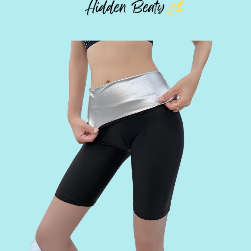 Quần legging, quần tập gym tan mỡ, giảm cân BORN UNCOMMON, kích thích đổ mồ hôi, giảm cân nhanh chóng mã 0407