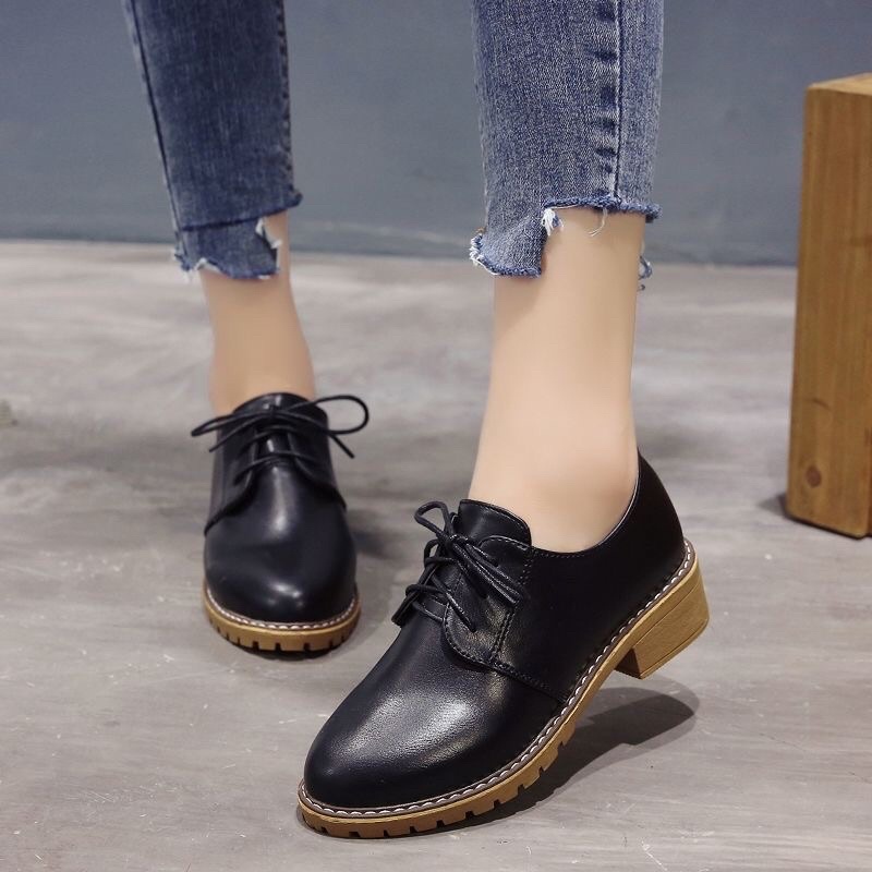 Giầy boots cổ ngắn siêu đẹp mẫu mới nhất hàng quảng châu cao cấp shop Huephanorder