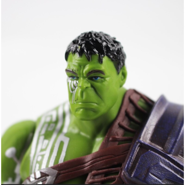 Mô hình người khổng lồ xanh Hulk cao 21cm Thor Ragnarok 3 Avengers Marvel