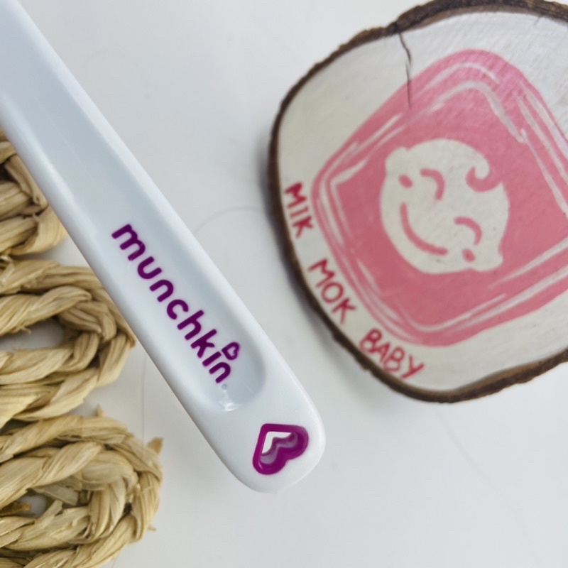 Thìa mềm báo nóng Munchkin chính hãng bán lẻ 1 chiếc