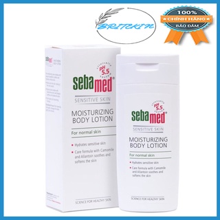 Sữa dưỡng thể cấp ẩm toàn thân cho da nhạy cảm sebamed moisturizing body lotion ph5.5
