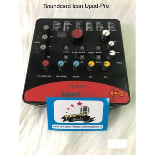 SOUND CARD THU ÂM ICON UPOD PRO