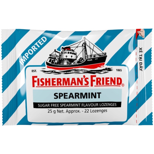 Kẹo Cay Con Tàu Fisherman's Friend Không Đường 25g