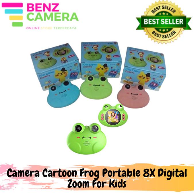 Ống Kính Phóng To 8X Cho Trẻ Em Hình Ếch Hoạt Hình | BigBuy360 - bigbuy360.vn