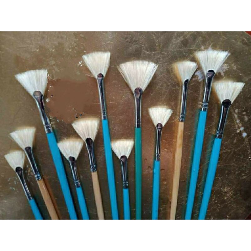 Cọ Xòe, Cọ Vờn Vẽ Tranh Lông Lợn Chất Lượng Tốt NY 829 YIHUALE