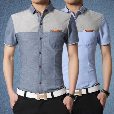 Áo Sơ Mi Nam Tay Ngắn Phong Cách Doanh Nhân 1354DX