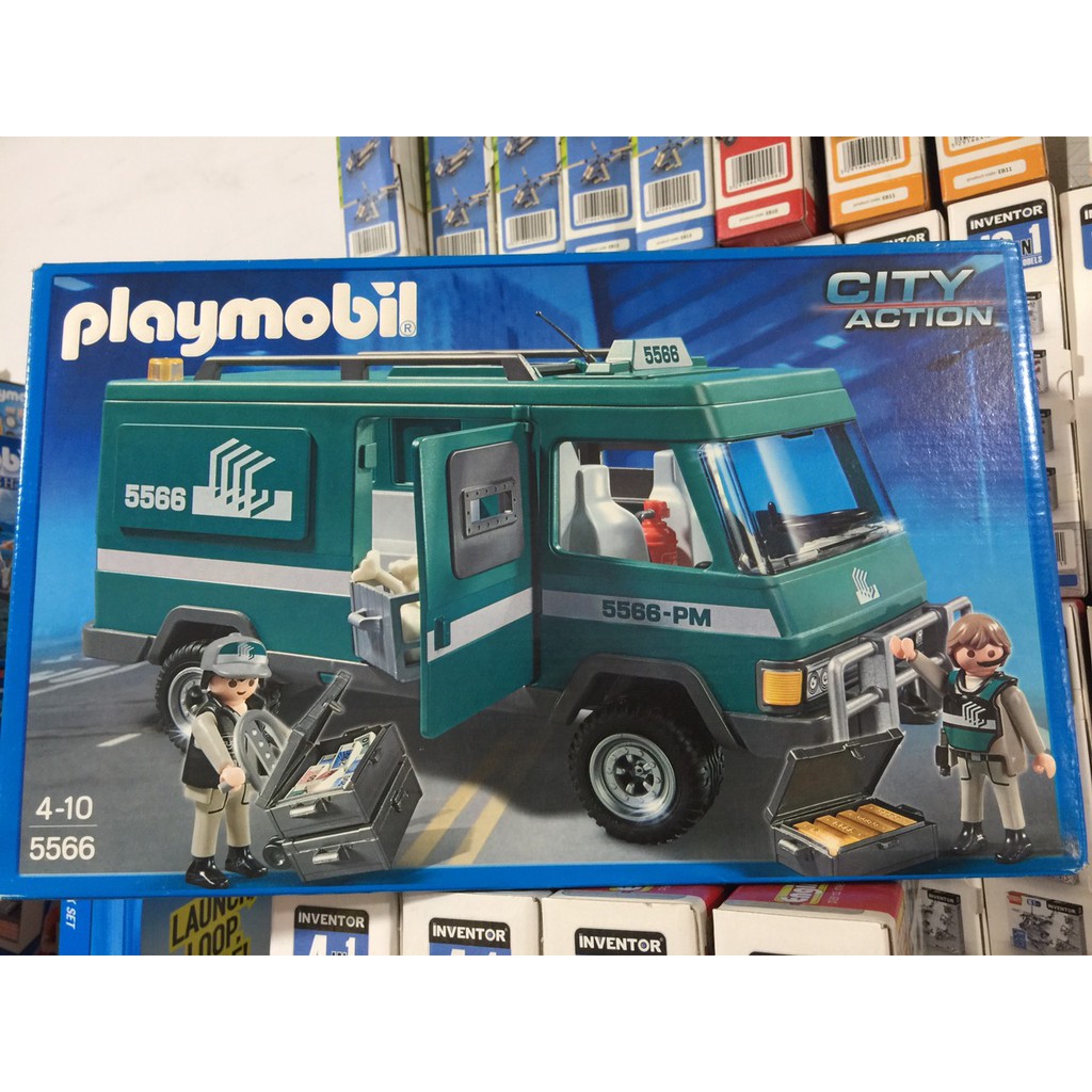 Đồ Chơi Mô Hình Lắp Ráp Xe Cảnh Sát PLAYMOBIL 5566