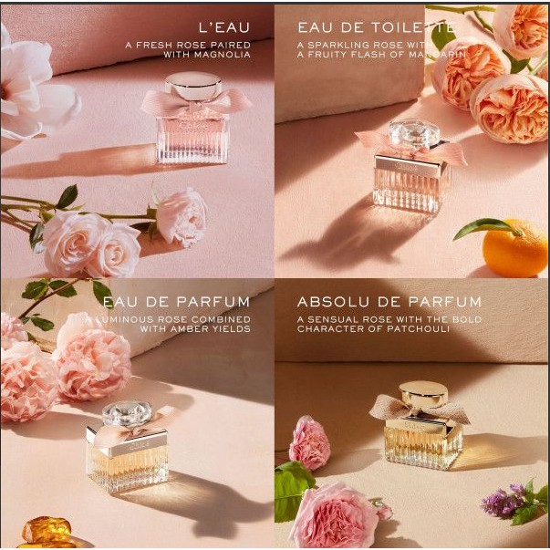 ❤ Vial Nước Hoa Mini Chloe Nomade - Chloé Rose - Love Story - Absolu - EDP 1.2ml 4ml