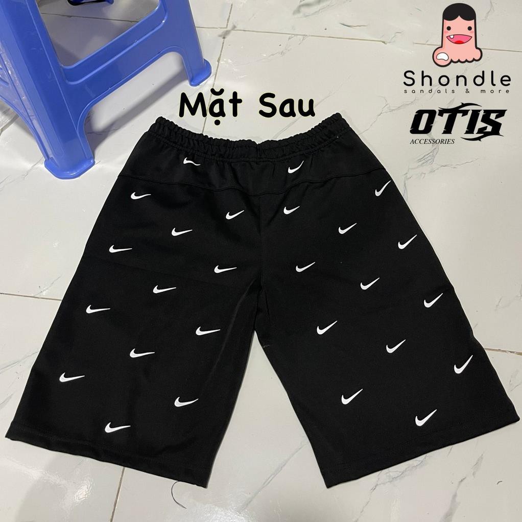 Quần Short Nike Swoosh Logo In - Vải Đẹp Chất Lượng  ྇