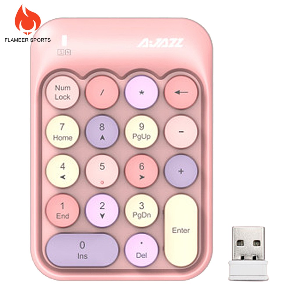 Bàn Phím Số Không Dây 18 Phím | BigBuy360 - bigbuy360.vn