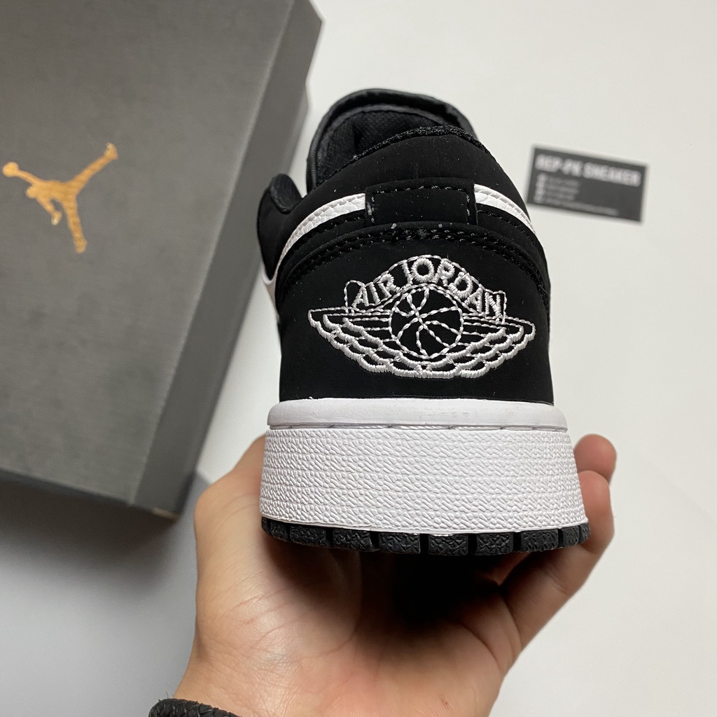 Giày thể thao Jordan 1 Low Black White  - REPK Sneaker | Phiên bản 1:1 chuẩn