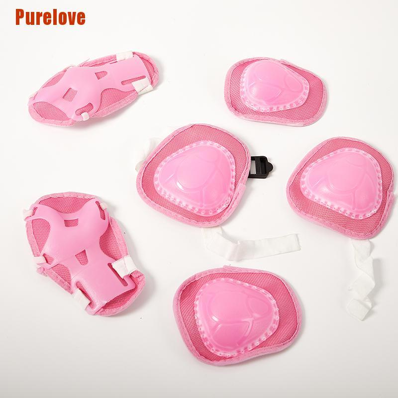 Bộ 6 Miếng Đệm Bảo Vệ Đầu Gối / Khuỷu Tay / Đầu Gối