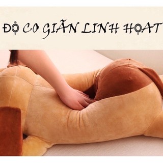 Gấu BÔNG CHÓ NGỦ MŨI TIM