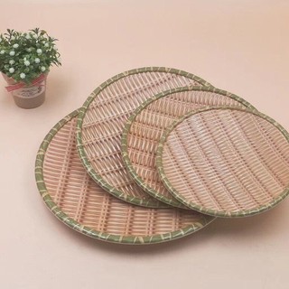 Đĩa phíp tròn hoa văn đan kiểu nhật bản  0170