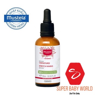 Tinh Chất Dưỡng Da Chống Rạn Mustela Stretch Marks Recovery Serum 45ml