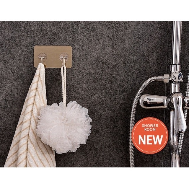 Móc treo đồ gắn tường chống thấm nước chống gỉ tiện dụng cho nhà bếp/ văn phòng