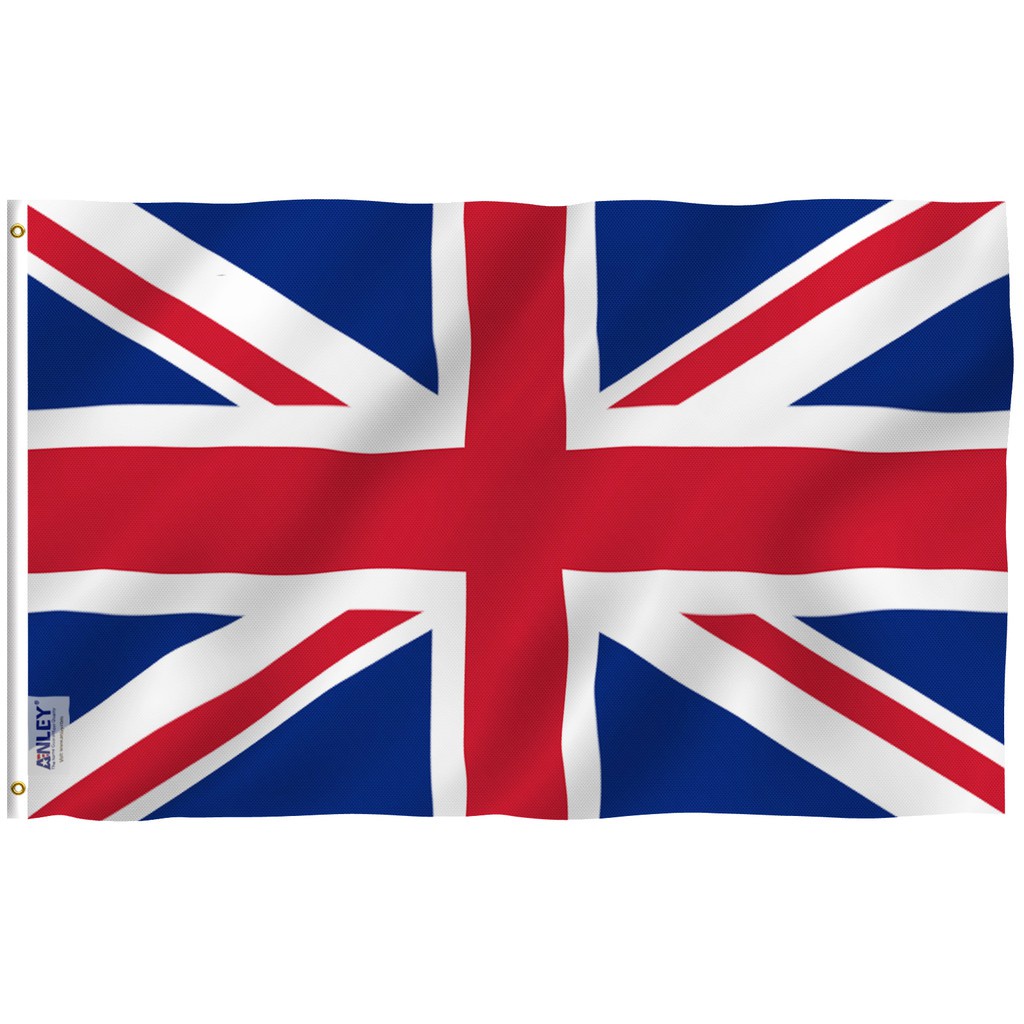 Lá cờ nước Anh kích thước 90*150cm