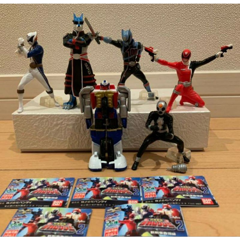 Siêu nhân dekaranger set 2 set chỉ huy