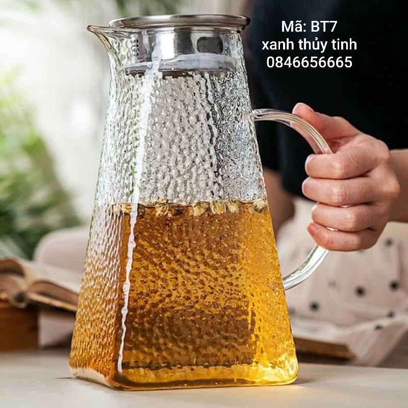 Bình thuỷ tinh sần 1,2lít (BT7)