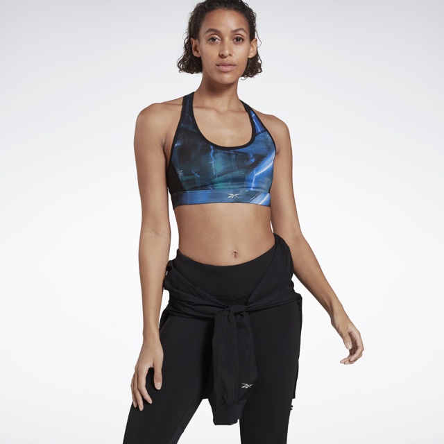 Áo Bra Thể Thao Nữ Reebok Tập Luyện One Series Running Bra Print 1 Padded FL0095