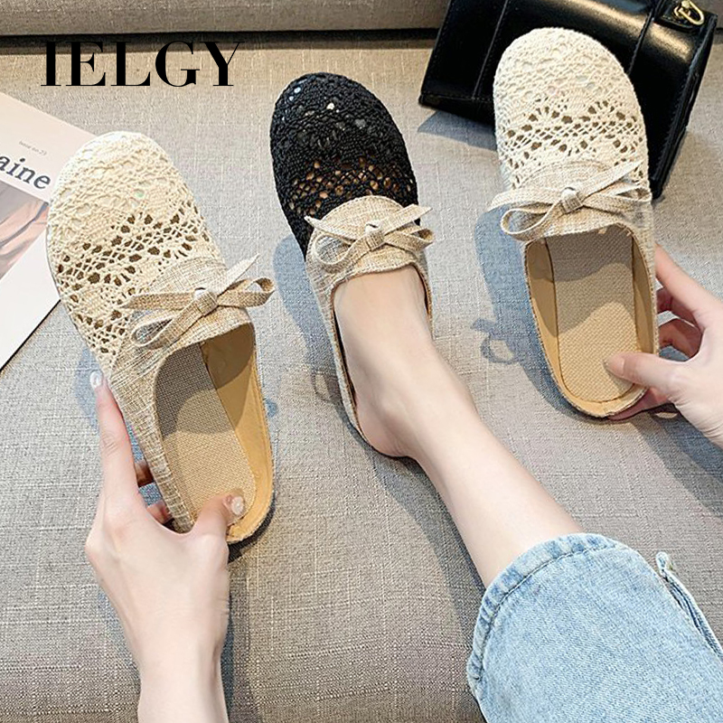 Đôi dép IELGY màu sắc tùy chọn thời trang xinh xắn dành cho nữ