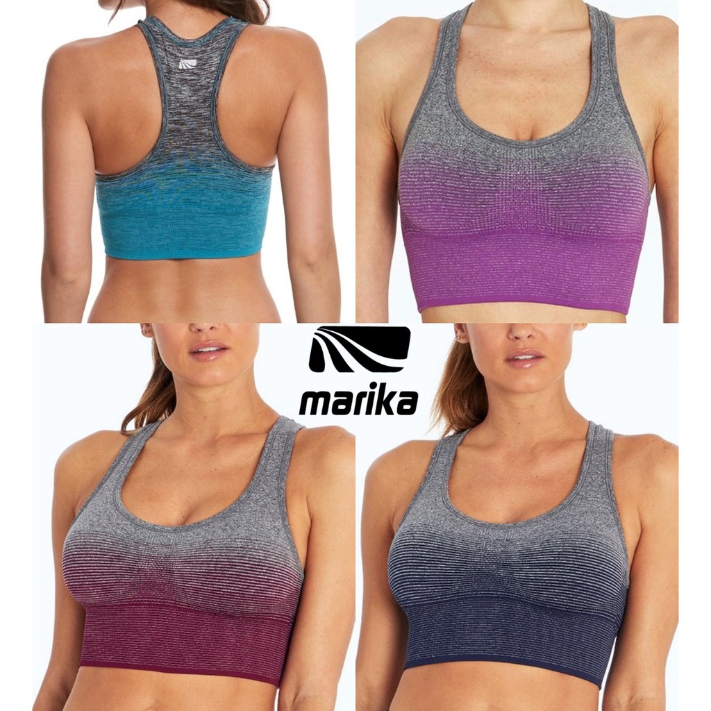 Áo sport bra Marika không viền seamless high impact