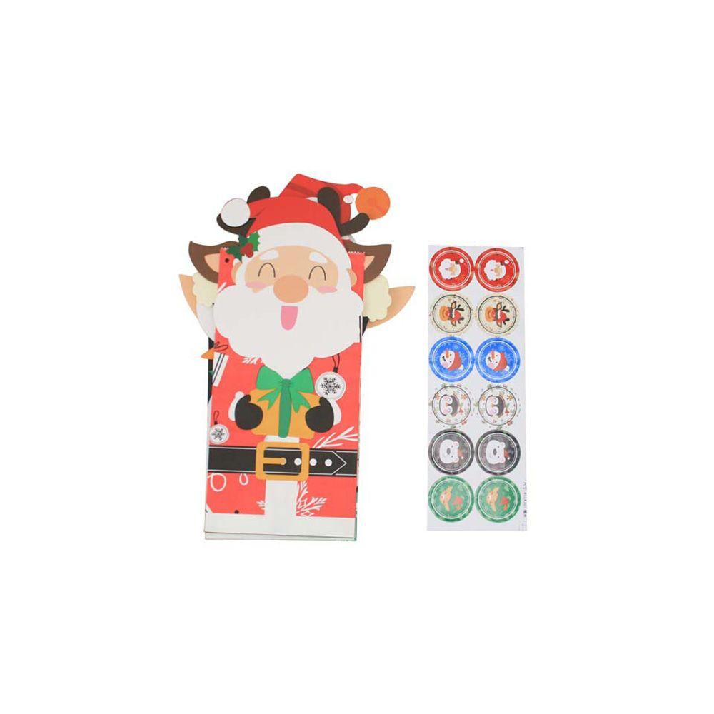 CHOOKEY Set 24 Túi Giấy Đựng Kẹo Giáng Sinh Năm Mới