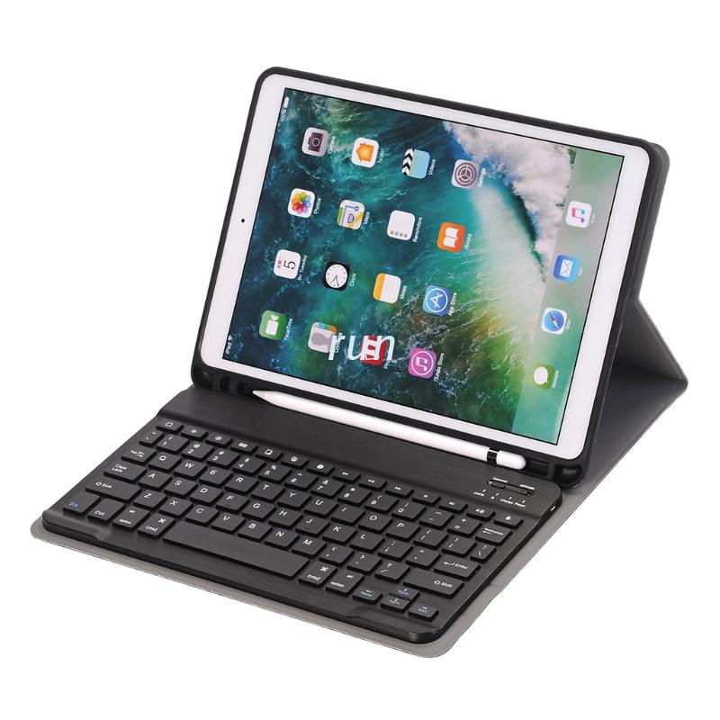 Bao da máy tính bảng có bàn phím bluetooth không dây và giá đỡ hít nam châm thông minh cho iPad Mini 6