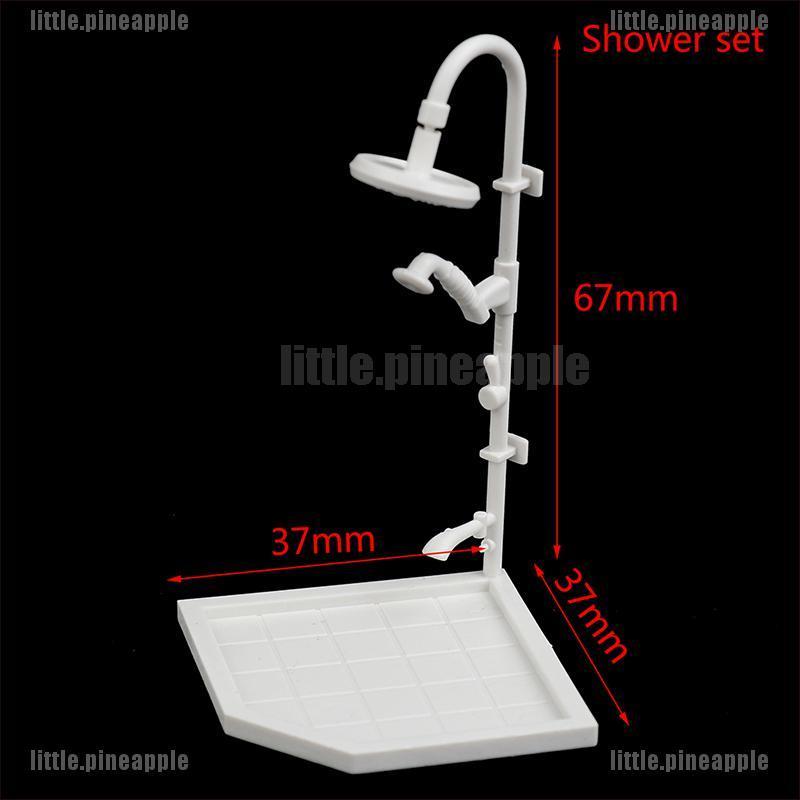 Mô Hình Nội Thất Phòng Tắm Tự Phục Hồi Tỉ Lệ 1: 25 Trang Trí Nhà Búp Bê