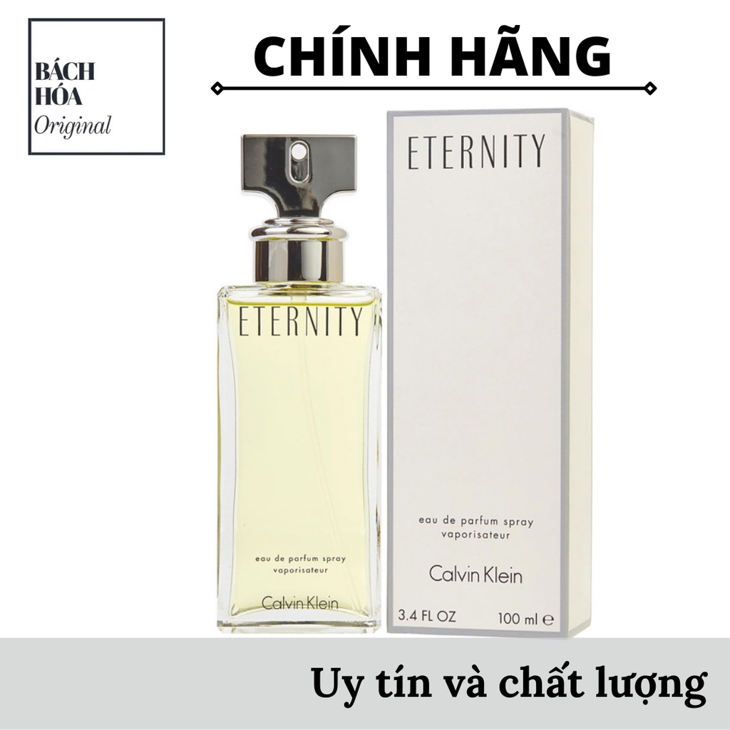 Nước hoa nữ Calvin Klein CK ETERNITY FOR WOMEN EDP 100ml - FULL SEAL