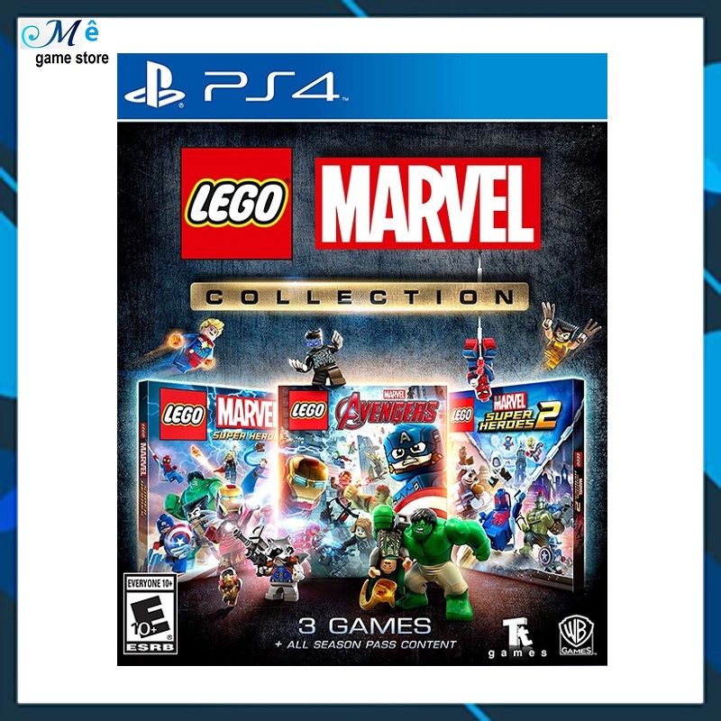 Đĩa game PS4 Lego marvel collection