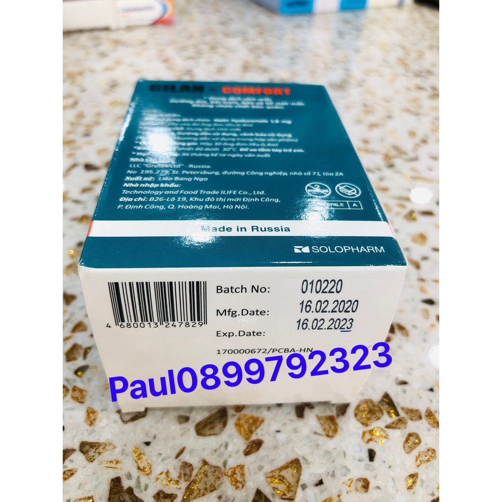 Dung dịch dưỡng mắt GILAN - COMFORT