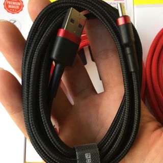 Cáp type C 2m Baseus chính hãng. Bảo hành 1 năm