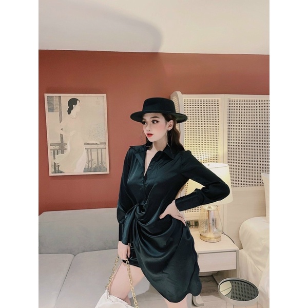 Váy Sơ Mi Kèm Quần Đùi