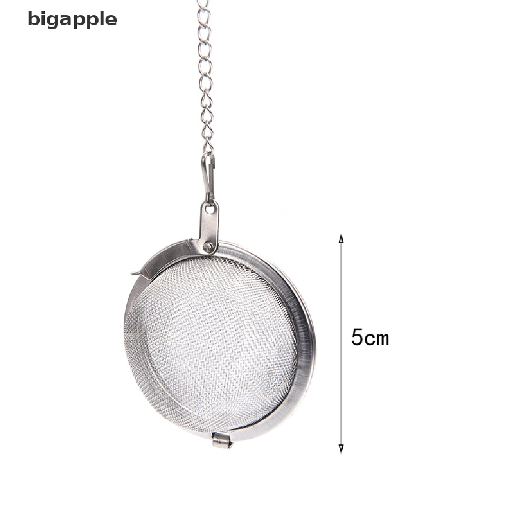 Dụng Cụ Lọc Trà Hình Cầu Bằng Thép Không Gỉ 5cm Tiện Dụng