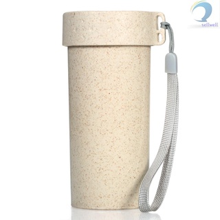Bình Đựng Nước 350ml Chất Liệu Rơm Lúa Mạch