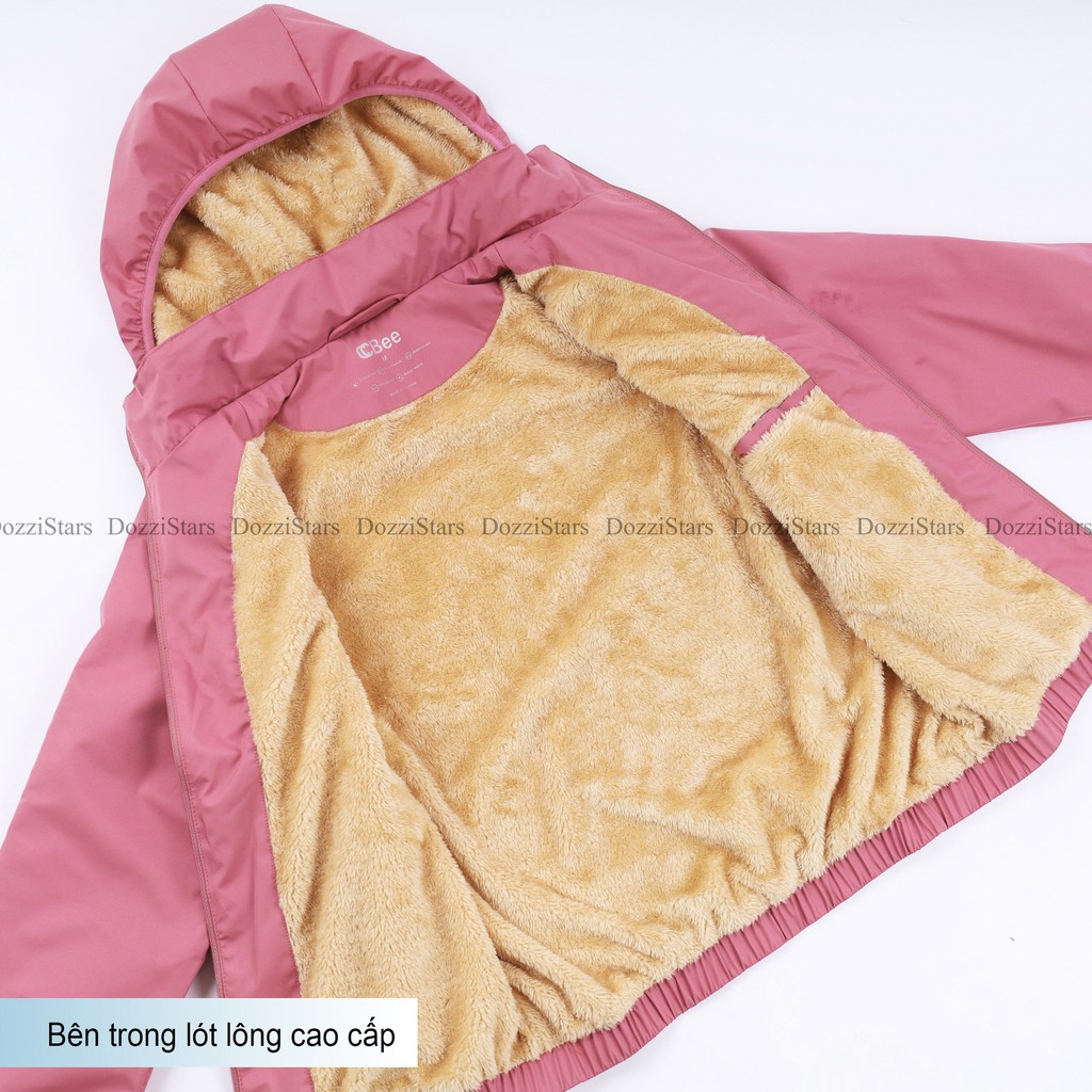 Áo gió nữ lót lông cừu chính hãng CCBee, vải chống nhăn cao cấp | BigBuy360 - bigbuy360.vn