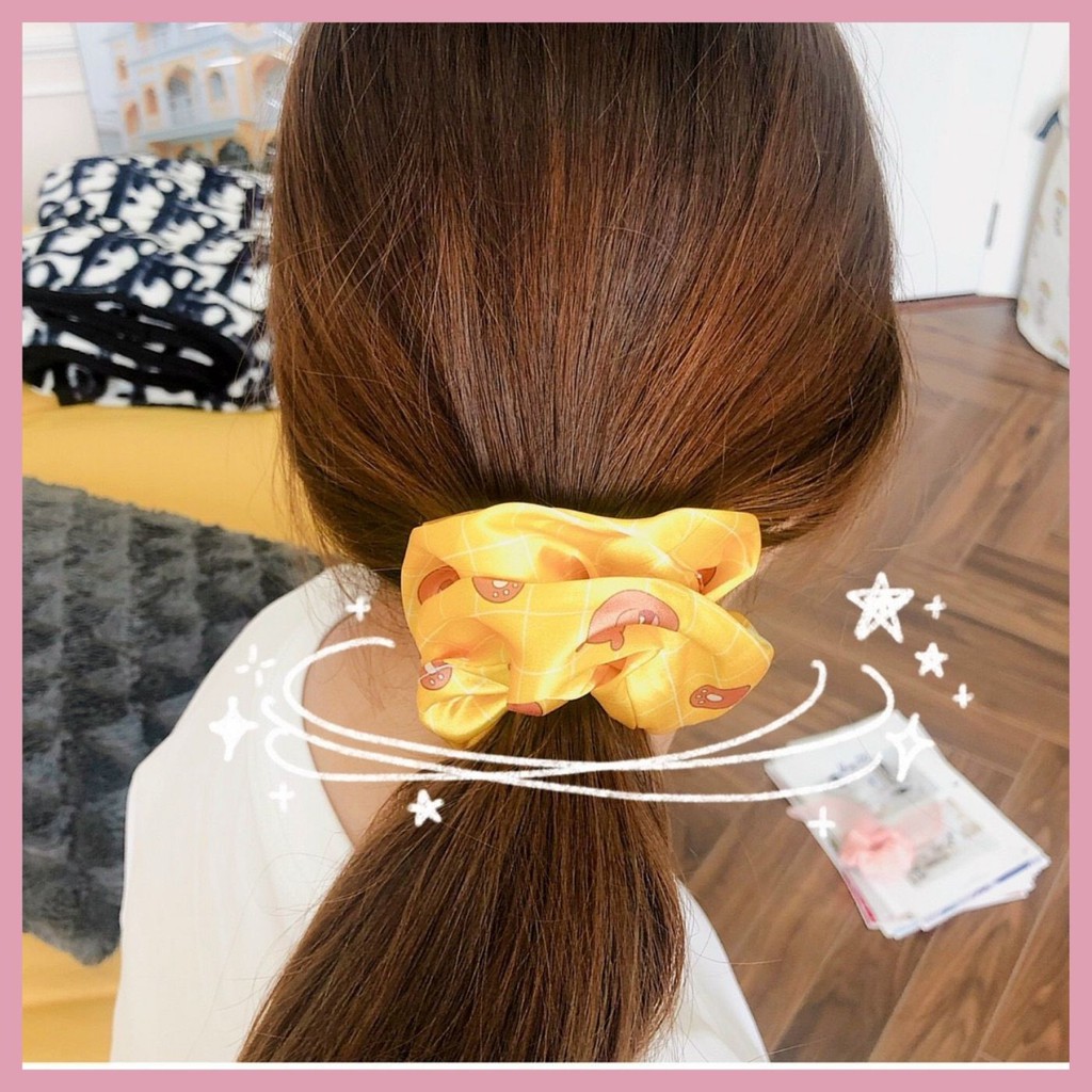 DÂY BUỘC TÓC, DÂY CỘT TÓC SCRUNCHIES WE BARE BEAR