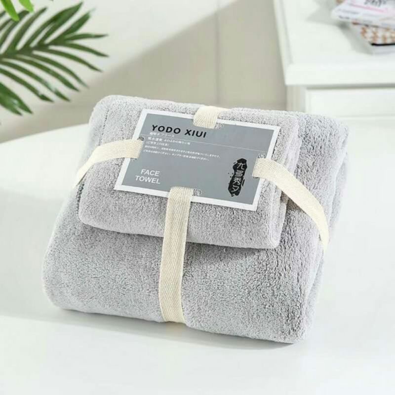 Set Khăn Tắm + Khăn Mặt Siêu Mềm YoDo XiUi Nhật Bản