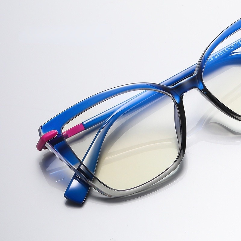 Mắt Kính TR90 Gọng Bản To Chống Ánh Sáng Xanh Thời Trang