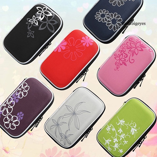 Túi Đựng Chống Sốc In Họa Tiết Hoa Cho Tai Nghe 2.5 '' | BigBuy360 - bigbuy360.vn