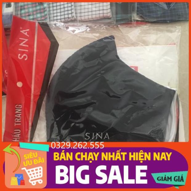 (FreeShip) Khẩu trang SINA kháng khuẩn hàng chuẩn cao cấp
