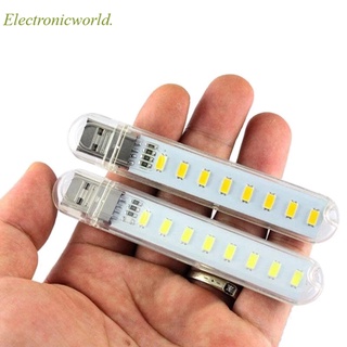Đèn đọc sách bóng LED mini Dc 5v 8 bóng siêu sáng