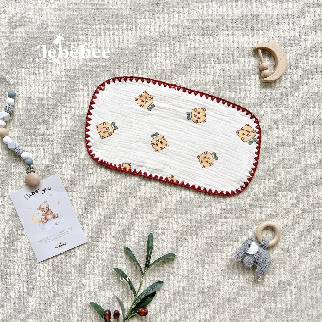 Gối lót xô Mochee thấm mồ hôi cho bé sơ sinh – Lebebee