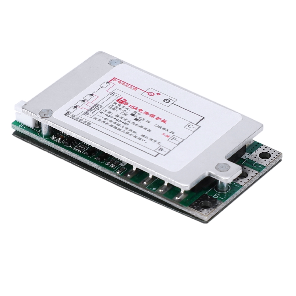 Bảng mạch bảo vệ pin Li-ion Lipoly 13s 48v 15a kèm tản nhiệt cho xe đạp điện